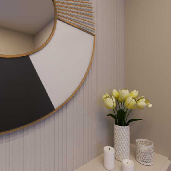 Painel Ripado Decorativo Quarto Eva Autocolante 10cm - 2,5m - Image 6