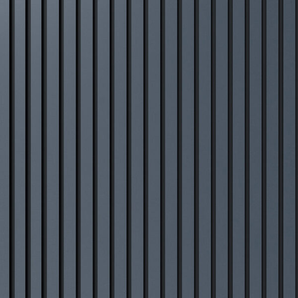 Painel Ripado Laminado 10cm Black Eva Autocolante 10 Metros