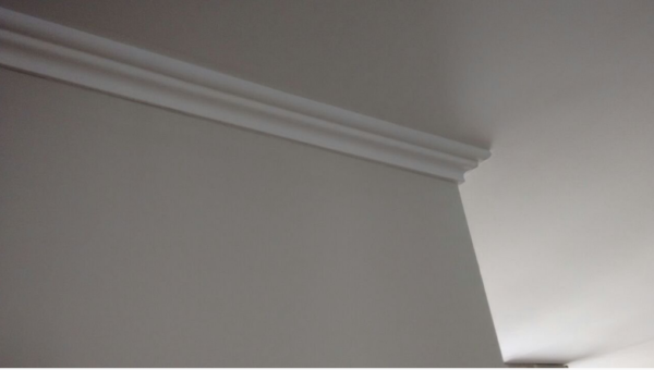 Kit 10 Metros - Moldura Isopor Substitui Gesso Roda Teto F50 - Image 2