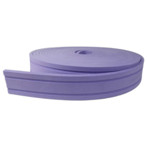 Rodapé Moldura Autocolante Flexível 5cm Boiserie 5 mts Lilás