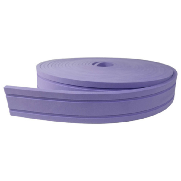 Rodapé Moldura Autocolante Flexível 5cm Boiserie 5 mts Lilás