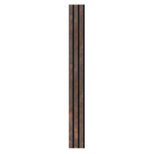 Eva Rodape Meia Parede Ripado Laminado 10cm 1,1m - Urban Corten
