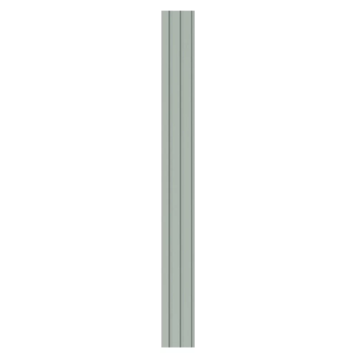 Eva Rodape Meia Parede Ripado Laminado 10cm x 1,1m - Play Verde