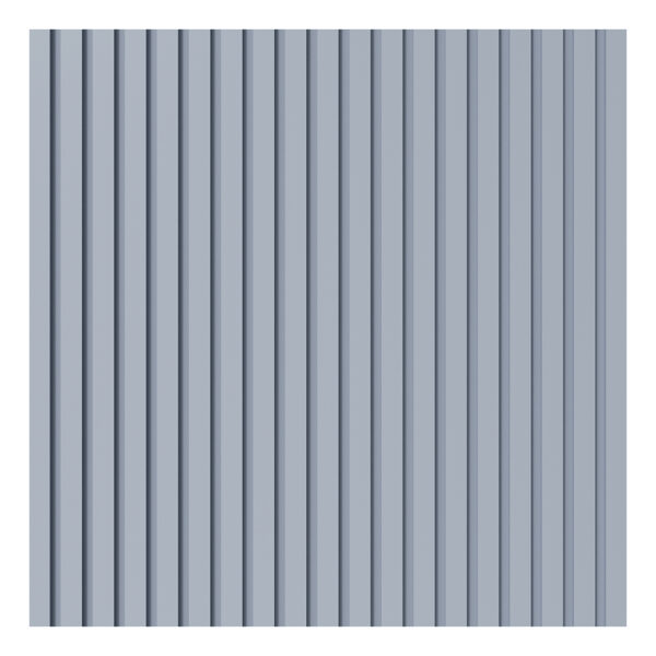 Painel Ripado Laminado 10cm Eva  Autocolante Play Azul 10 MT