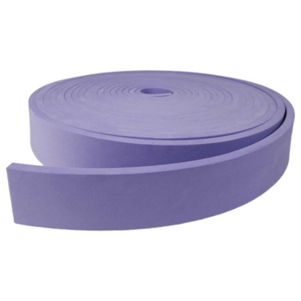 Rodapé Moldura Autocolante Flexível 5cm Boiserie 10 mts Lilás - Imagem 2