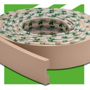 Eva Rodapé Acabamento Ripado Laminado 2,5m - Play Creme+