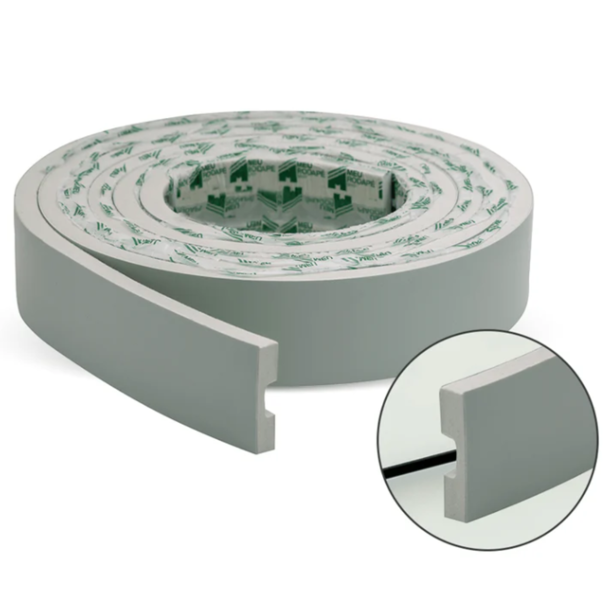 Eva Rodape Acabamento Ripado Laminado 2,5m - Play Verde+ - Imagem 6
