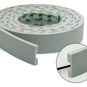 Eva Rodape Acabamento Ripado Laminado 2,5m - Play Verde+