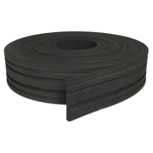 Eva Flexível 10cm Rodapé Moldura Autocolante Boiserie Roda Meio ( Valor por metro) Modelo 10c4 Preto