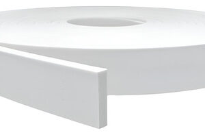 RodaMeio EVA Flexível Autocolante 3,8cm Rolo 10M Branco RM43
