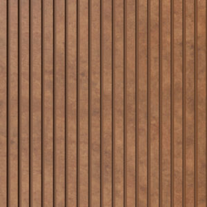 Painel Ripado Laminado 10cm Bronze Eva Autocolante 10 Metros