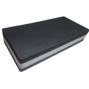 Step Eva Academia Fitness Aeróbica Ginástica Ciniza e Preto