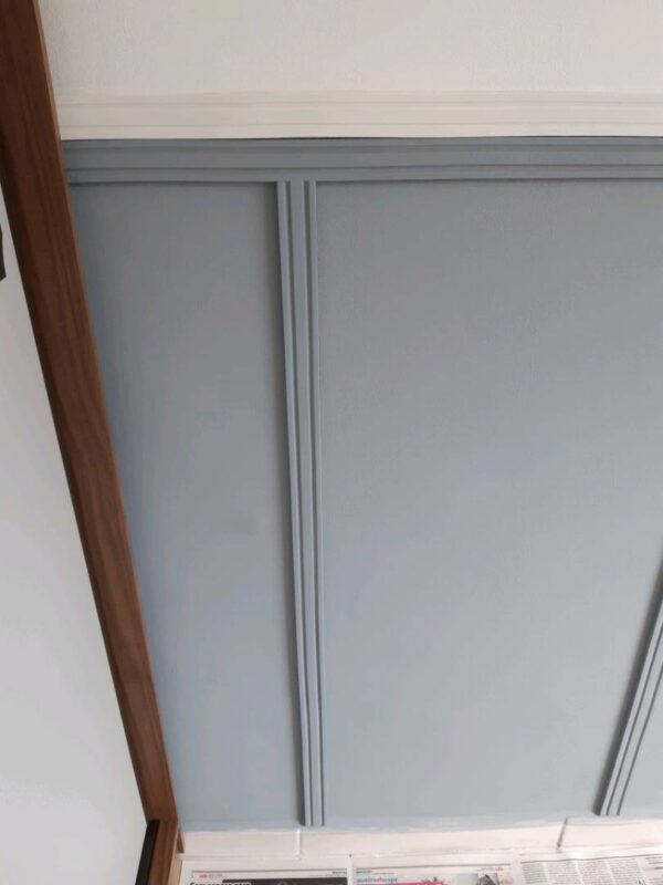 Boiserie Rodapé Autocolante Roda Meio Eva Flexível 3,5cm 5MT - Imagem 3