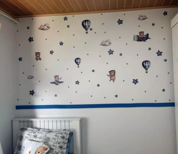 EVA Flexível 5cm  de largura 10 metros - Modelo  5c2 Cor  Azul - Imagem 3