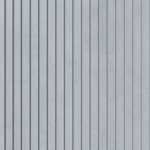 Painel Ripado Laminado 10cm White Eva Autocolante 2,5 Metros