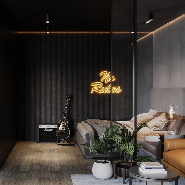 Painel Ripado Laminado 10cm Black Eva Autocolante 10 Metros