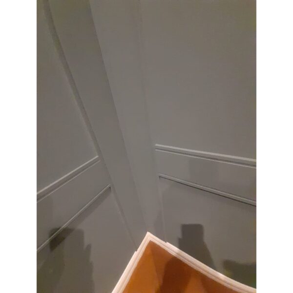 Rodapé Moldura Autocolante Eva Flexível 14cm Largura 10 Mts - Imagem 3