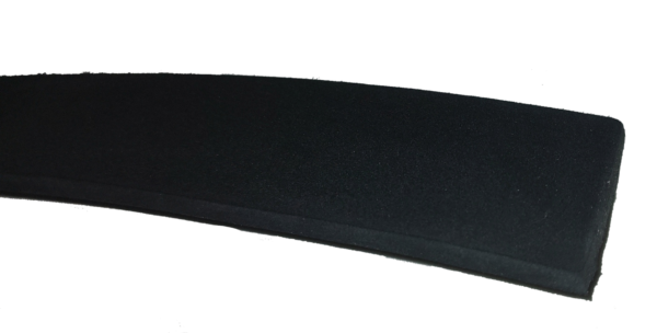 Eva Flexível 3,5cm 10 Metros, Rodapé Moldura Autocolante - 3c1-Preto - Imagem 2