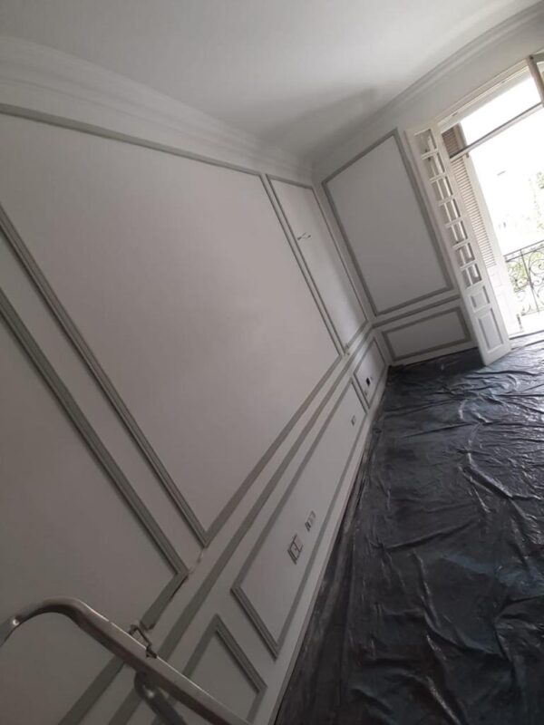 Boiserie Rodapé Autocolante Roda Meio Eva Flexível 3,5cm 5MT - Imagem 6