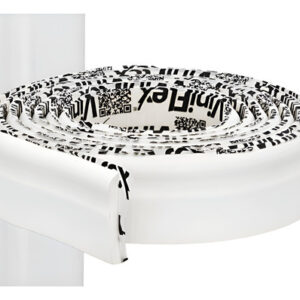 Roda Teto Roda Pé Moldura Eva 7cm X 10mt Branco Viniflex