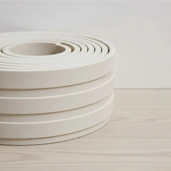 Painel Ripado Decorativo Eva Autocolante 10cm 1 Off-White - Imagem 3