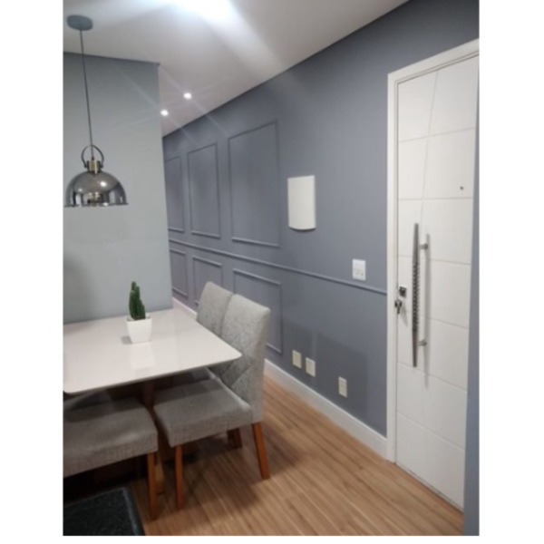 Boiserie 2,3x1,2cm Eva Autocolante 3 mts - Outlet Meu Rodape - Imagem 5