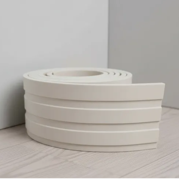 Painel Ripado Decorativo Eva Autocolante 10cm 1 Off-White - Imagem 5