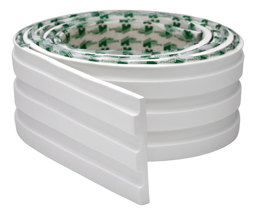 Painel Ripado Meu Rodape 7cm Meia Parede Autocolante Outlet