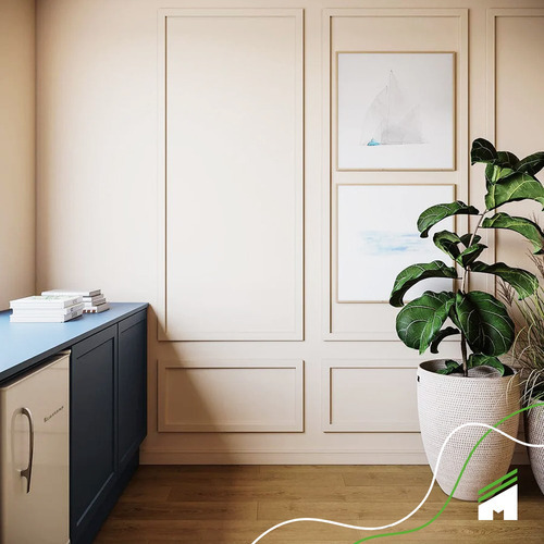 Rodameio Boiserie RM43 3mt Outlet - Imagem 3