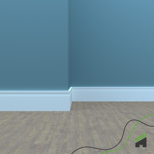 Rodapé EVA 10cm 6mt 15mm RP16 Outlet - Imagem 2
