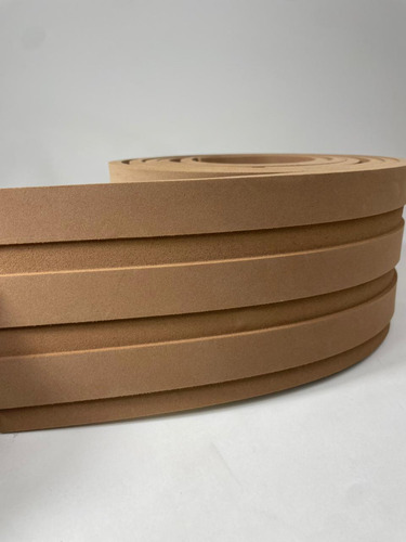 Painel Ripado EVA Autocolante 10cm 1mt Ocre Outlet - Imagem 2