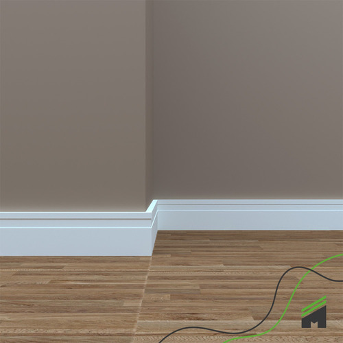 Rodapé EVA 7cm 3 Ripas RP16 Outlet - Imagem 5