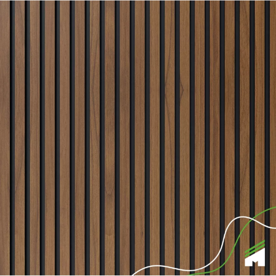 Ripado Madeto Nogueira Intenso 1mt Outlet - Imagem 5