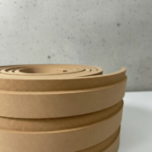 Painel Ripado EVA Autocolante 10cm 1mt Ocre Outlet