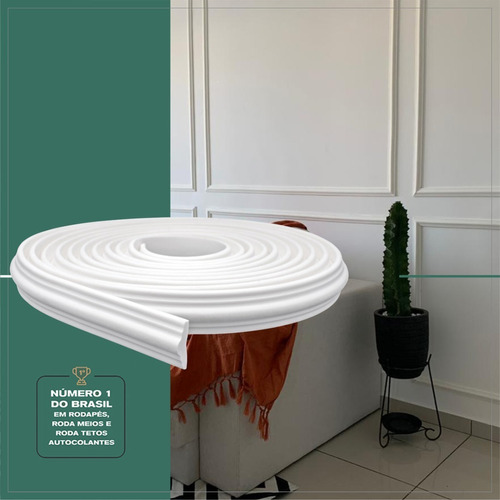 Rodameio EVA autocolante RM520 3,8cm branco